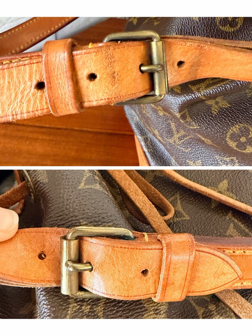 🧡BOHEMIAN🧡LOUIS VUITTON NOE GM SHOULDER BOHO BAG - Picture 8 of 16
